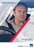 AXA Car Insurance. Your policy booklet August 2012 edition