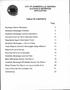 CITY OF SUMMERVILLE, GEORGIA ALCOHOLIC BEVERAGE APPLICATION TABLE OF CONTENTS