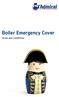 Boiler Emergency Cover. terms and conditions