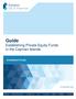 Guide Establishing Private Equity Funds in the Cayman Islands. Investment Funds