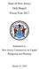 State of New Jersey Debt Report Fiscal Year Submitted to: New Jersey Commission on Capital Budgeting and Planning