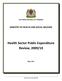 Health Sector Public Expenditure Review, 2009/10