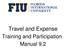 Travel and Expense. Training and Participation Manual 9.2