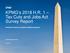 KPMG s 2018 H.R. 1 Tax Cuts and Jobs Act Survey Report