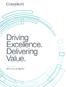 Driving Excellence. Delivering Value.