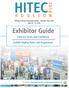 HITEC. George R. Brown Convention Center Houston, Texas USA June 18 21, Exhibitor Guide. Contract Terms and Conditions
