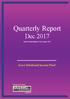 Quarterly Report Dec 2017