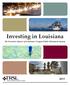 Investing in Louisiana. The Economic Impact of Louisiana s Largest Public Retirement System