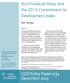 Illicit Financial Flows and the 2013 Commitment to Development Index
