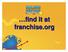 find it at franchise.org