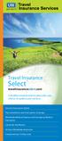 Travel Insurance. A flexible travel insurance plan with your choice of options and services. Trip Cancellation and Interruption Coverage