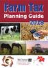 Farm Tax Planning Guide 2018