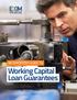 AN EXPORTER S GUIDE TO. Working Capital Loan Guarantees