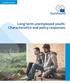 RESEARCH REPORT. Long-term unemployed youth: Characteristics and policy responses