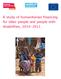 A study of humanitarian financing for older people and people with disabilities,