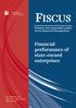 FISCUS. Financial performance of state-owned enterprises. Prudent and responsible public sector financial management