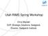 Utah RIMS Spring Workshop. Chris Mandel SVP, Strategic Solutions, Sedgwick Director, Sedgwick Institute