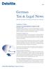 German Tax & Legal News