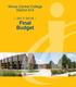 Illinois Central College District 514 East Peoria, Illinois Budget