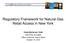Regulatory Framework for Natural Gas Retail Access in New York