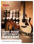 FIND YOUR RETIREMENT RHYTHM. Enrollment Overview for Taylor Guitars 401(k) Plan