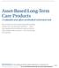 Asset-Based Long-Term Care Products