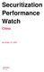 Securitization Performance Watch. China
