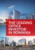 globalworth THE LEADING OFFICE INVESTOR IN ROMANIA ANNUAL REPORT AND FINANCIAL STATEMENTS 2016