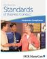 HCR ManorCare. Standards. of Business Conduct. Corporate Compliance