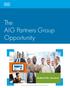 The AIG Partners Group Opportunity