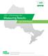 Measuring Results. Q Report Strategic Plan. A century of serving Ontario