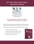 2014 MSA Market Share Report Information Package