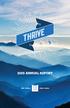 THRIVE Annual Report