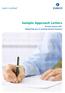 Sample Approach Letters. Pension Season 2011 Supporting you in winning pension business