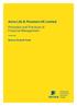 Aviva Life & Pensions UK Limited Principles and Practices of Financial Management