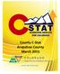 Please be aware that PMD also has two team members to serve as C-Stat performance resources to the counties.