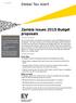 Global Tax Alert. Zambia issues 2015 Budget proposals. Executive summary. Detailed discussion