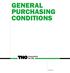 GENERAL PURCHASING CONDITIONS