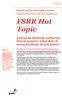 FSRR Hot Topic. European Banking Authority Brexit opinion: what does it mean for firms Brexit plans?