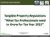 Tangible Property Regulations What Tax Professionals need to Know for Tax Year 2015