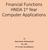 Financial Functions HNDA 1 st Year Computer Applications. By Nadeeshani Aththanagoda. Bsc,Msc ATI-Section Anuradhapura