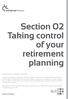 Section 02 Taking control of your retirement planning