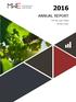 ANNUAL REPORT. For the year ended 30 June 2016