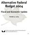 Alternative Federal Budget 2004