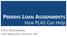 PERKINS LOAN ASSIGNMENTS How PLAS Can Help