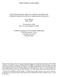 NBER WORKING PAPER SERIES THE INTEGRATION OF CHILD TAX CREDITS AND WELFARE: EVIDENCE FROM THE NATIONAL CHILD BENEFIT PROGRAM