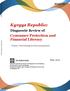 Kyrgyz Republic: Consumer Protection and Financial Literacy. Diagnostic Review of. Volume I: Key Findings and Recommendations.