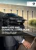 BMW CARE AND COSMETIC COVER PLAN.