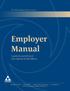 Employer Manual. A guide for payroll, fiscal and employee benefit officers. Ohio Public Employees Retirement System