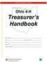 Ohio 4-H Treasurer s Handbook